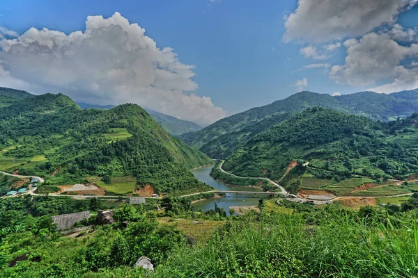 Ban Ho villaggio nel distretto di Sapa, Vietnam nord-occidentale — Foto Stock