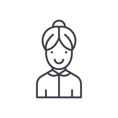 Kolay iletişim siyah simge kavramı. Kolay iletişim düz vektör simgesi, işaret, illüstrasyon.