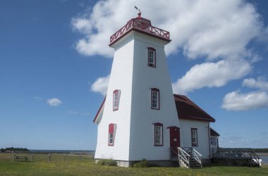Ahşap Adaları deniz feneri Güneydoğu, Prince Edward Island'ın kıyılarında