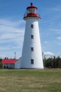Prince Edward Island Kanada'Güney noktası Prim deniz feneri