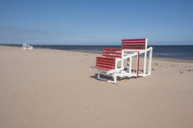 Prens Edward Adası yaz sezonu sonunda ıssız Brackley Beach