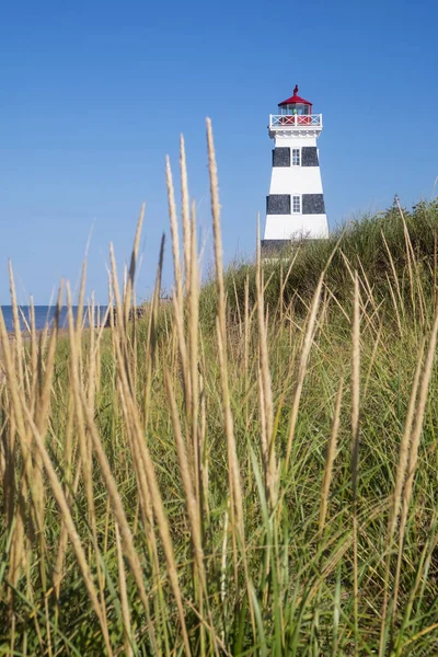 Faro Museo West Point Prince Edward Island Canadá — Foto de Stock