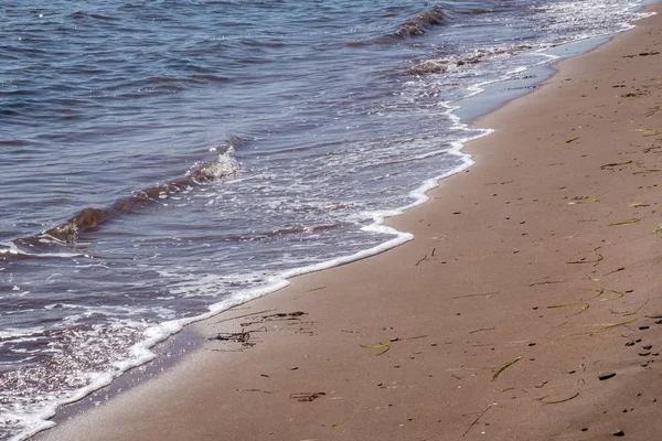 Písečná Pláž Prince Edward Island Kanada Červený — Stock fotografie