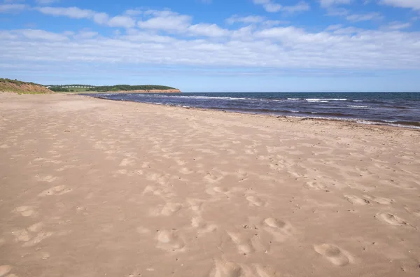 Red Sand Beach North Rustico Prince Edward Island Canada — Stock Photo, Image