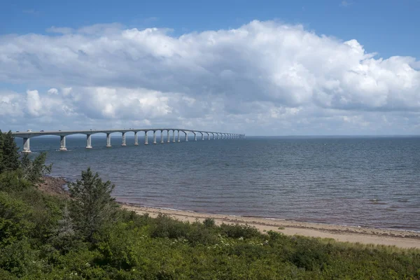 Confederation Bridge Prince Edward Island New Brunswick Canada — Stock Photo, Image