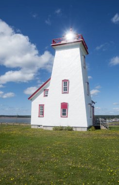 Ahşap Adaları deniz feneri Güneydoğu, Prince Edward Island'ın kıyılarında