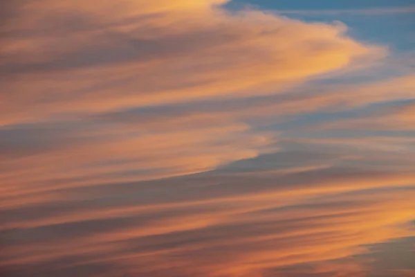 Nuvens Sunset Background — Fotografia de Stock