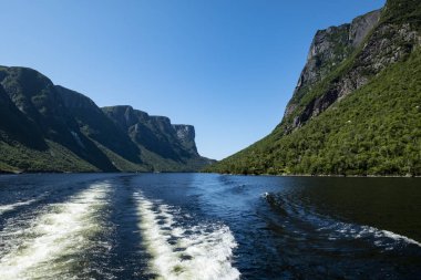 Western Brook Pond, Gros Morne Ulusal Parkı, Newfoundland