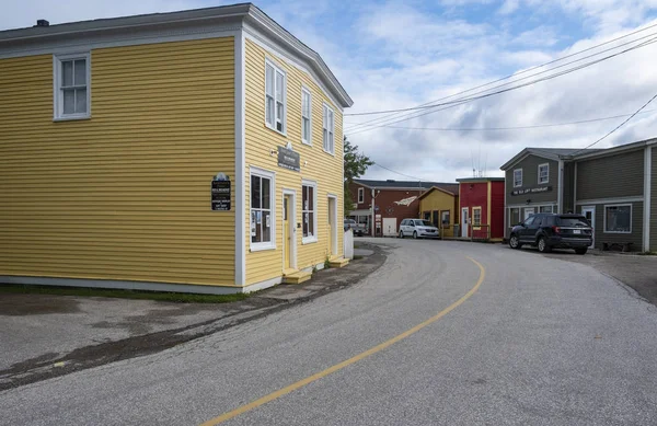 Woody Point Canada August 2019 Town Woody Point Its Colorful — стоковое фото