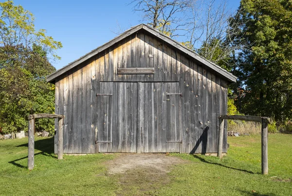 Mock Van Een Oude Dorp Blacksmith Workshop — Stockfoto