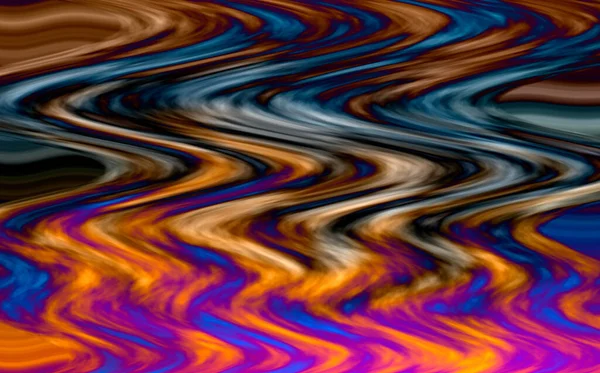 Барвистий Хвилястий Візерунок Текстури Фону — стокове фото