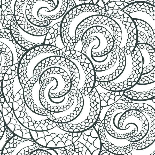 Vektor hadí vzor ornament na textilní tkaniny. Royalty Free Stock Vektory