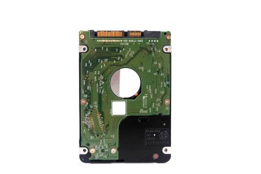 Beyaz arka plan üzerinde izole dizüstü bilgisayar için dahili sabit Disk sürücüsü