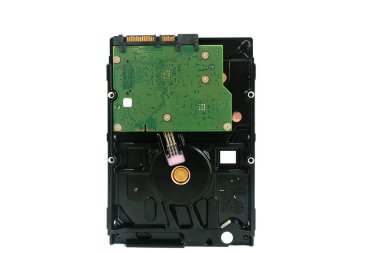 Beyaz arka plan üzerinde izole Masaüstü için dahili sabit Disk sürücüsü