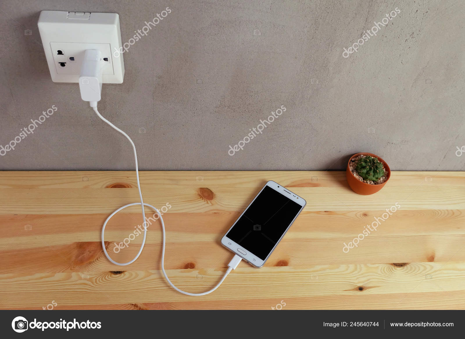 Phones Plugged Into The Walls