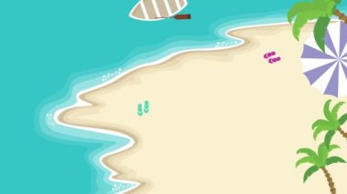 Büyük yaz Satılık Deniz animasyon gemide ile