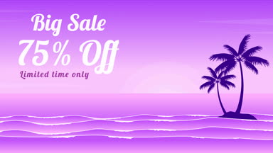 Büyük yaz Satılık Deniz animasyon gemide ile