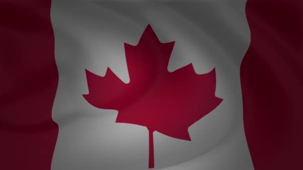 Kanada háttérben animáció gyűjtemény zászlaja