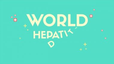Dünya hepatit günü Video arka plan koleksiyonu