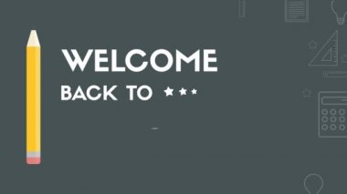 Okul görüntüleri arka plan koleksiyonuna geri