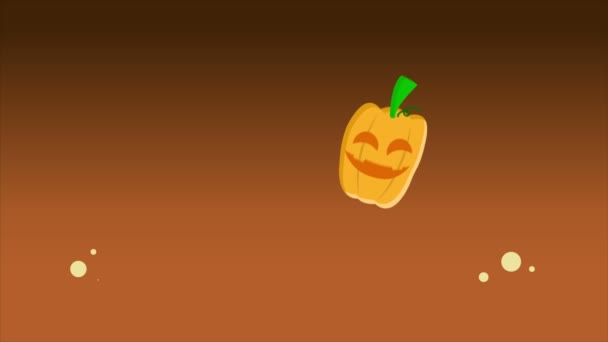 Animation Halloween Paysage Fond Collection — Video