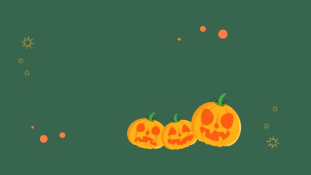 Specialerbjudande Halloween Försäljning Animationen Upp Till Bakgrund Samling — Stockvideo