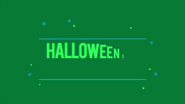 Animação Fundo Halloween Venda Até Coleção — Vídeo de Stock