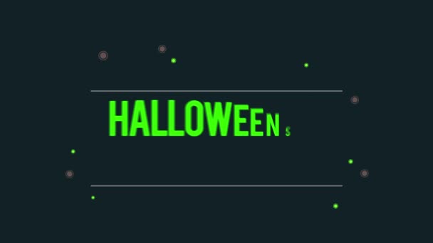 Animace Pozadí Halloween Prodej Kolekce — Stock video