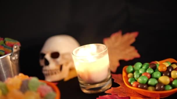 Feliz Día Halloween Colección Imágenes — Vídeos de Stock