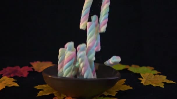 이것은 슬로우 컬렉션에 할로윈 사탕의 — 비디오