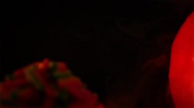 Kabak lentern Cadılar Bayramı günü koleksiyonu animasyon