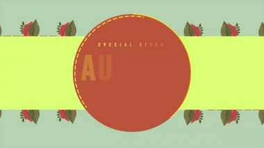 Animasyon koleksiyonu sonbahar satış renkli mevsim sonbahar yaprakları