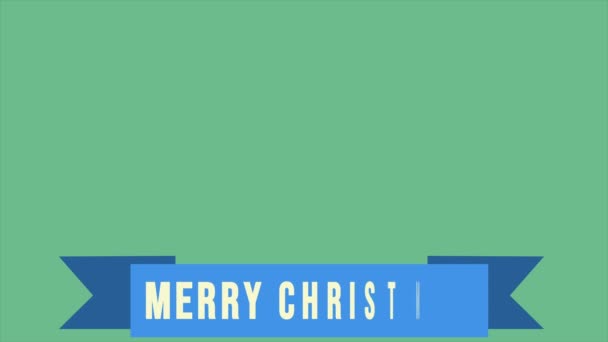 Merry Christmas Bakgrunden Stil Footage Collection — Stockvideo