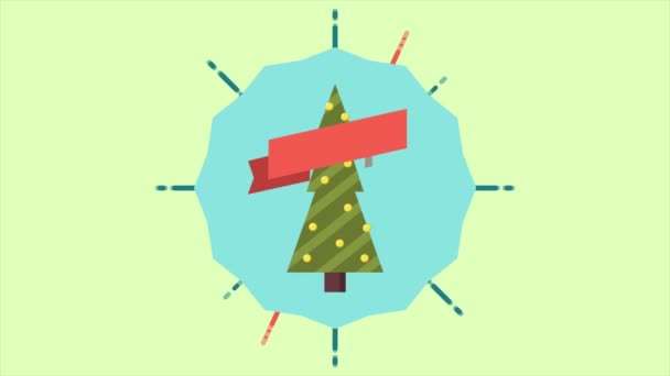 Neşeli Noel Mutlu Yeni Yıl Arka Plan Görüntüleri Koleksiyonu — Stok video