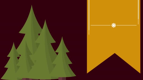 Animation Noël avec collection de style sapin 