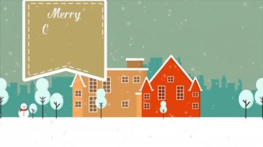 Tatil arka plan üzerinde sky kış görüntüleri koleksiyonu ile