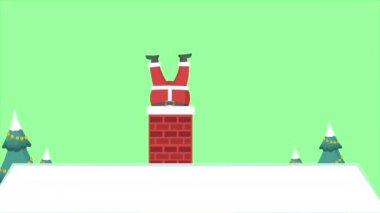 Noel Baba görüntüleri koleksiyonu ile Noel manzara arka plan