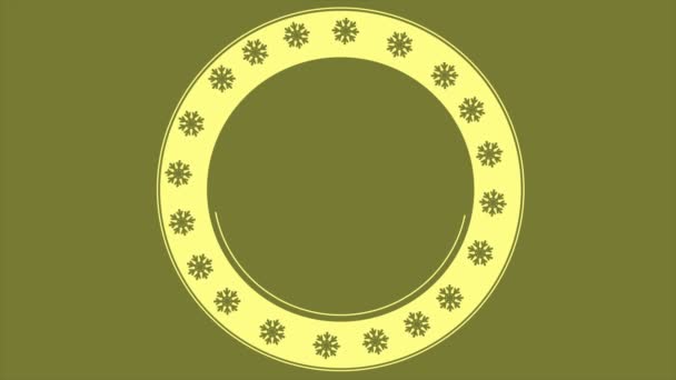 Animation de carte de voeux Joyeux Noël collection 