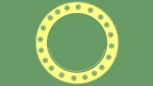 Animation de carte de voeux Joyeux Noël collection 