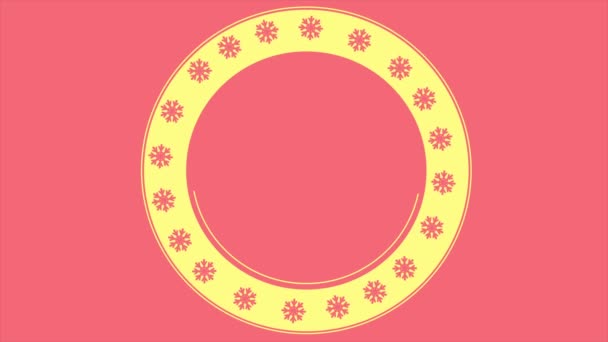 Animation de carte de voeux Joyeux Noël collection 