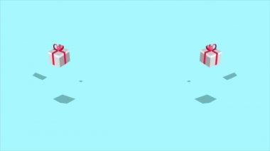 Animasyon arka plan Chritsmas Hediyelik Noel satış koleksiyonu için