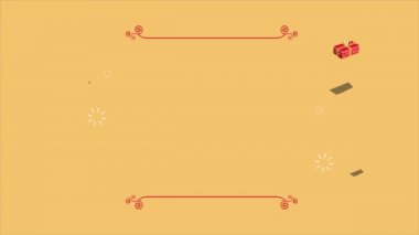Animasyon arka plan Chritsmas Hediyelik Noel satış koleksiyonu için