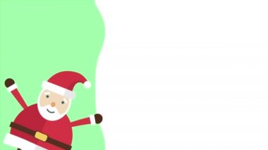 Noel Baba animasyon. Yılbaşı koleksiyonu