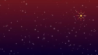 Mutlu yeni yıl koleksiyonu tebrik için havai fişek animasyon