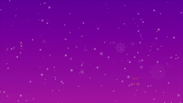 Animación Fuegos Artificiales Para Saludar Feliz Año Nuevo Colección — Vídeo de stock