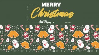 Merry Christmas görüntüleri ile süsleme yılbaşı koleksiyonu