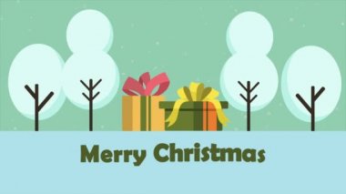 Mutlu Noeller toplayan hediye animasyon koleksiyonu ile