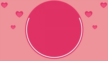 Mutlu sevgililer günü aşk animasyon koleksiyonu ile