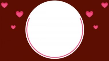 Mutlu sevgililer günü aşk animasyon koleksiyonu ile