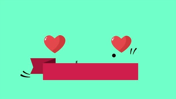 Images Fond Coeur Pour Joyeuse Collection Saint Valentin — Video